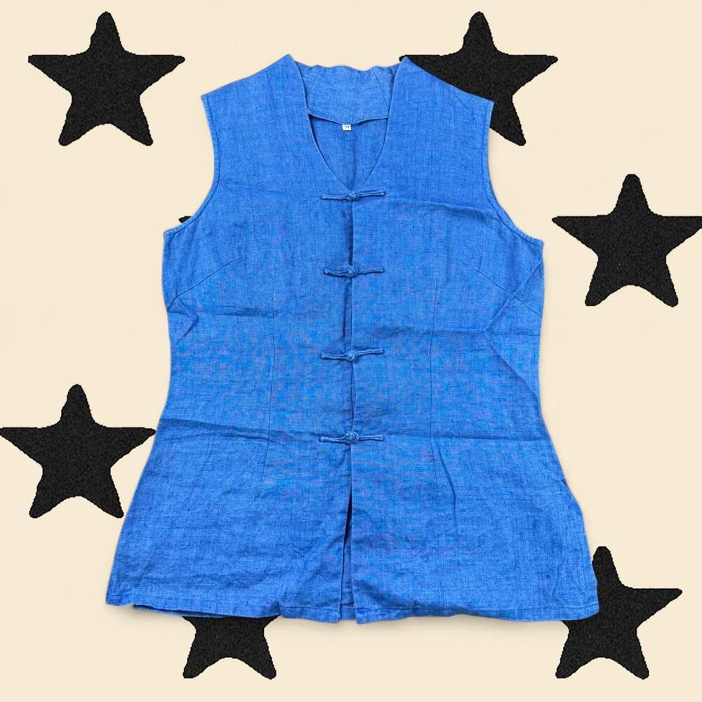 ★ Y2k blue vest top ★